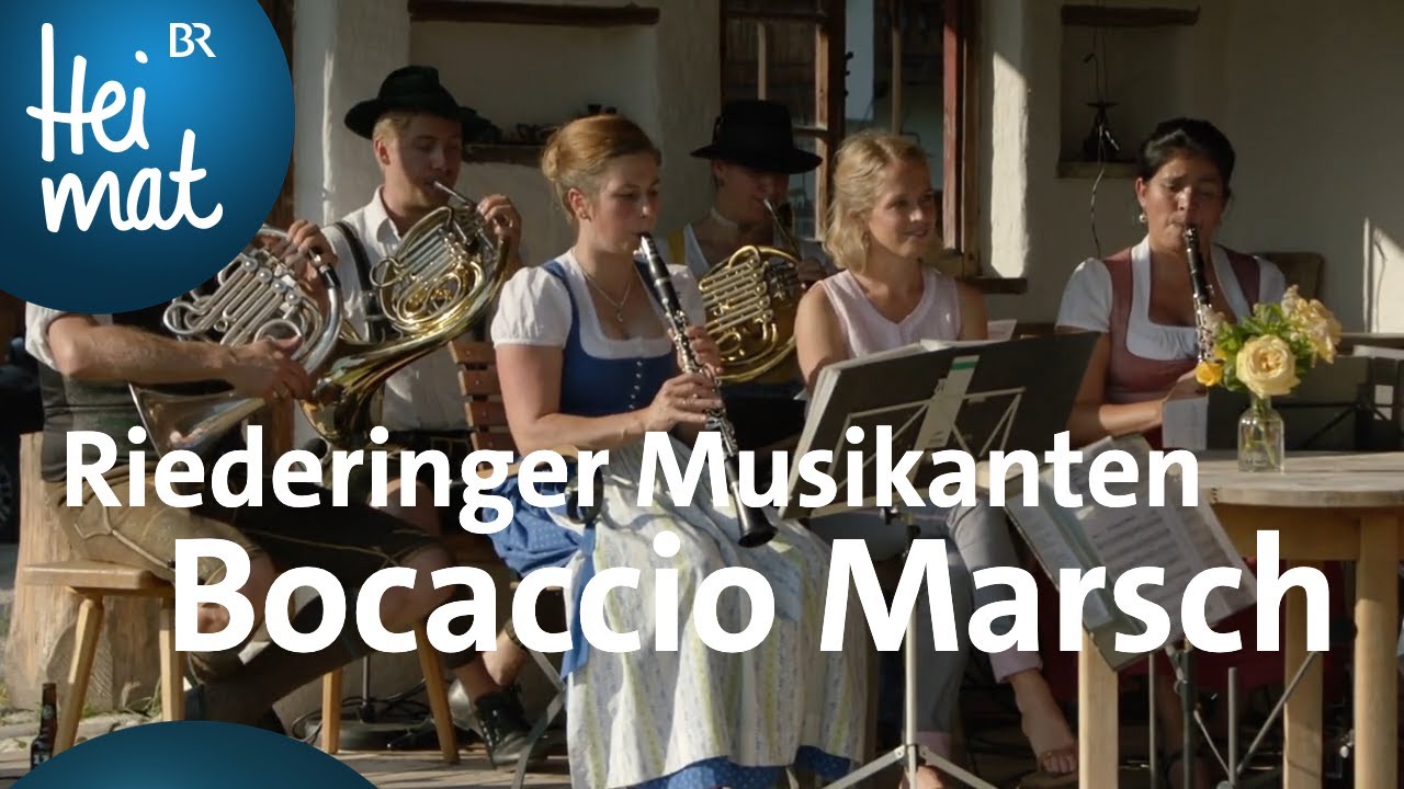 Riederinger Musikanten - Bocaccio Marsch | Zsammg'spuit in Riedering | BR Heimat