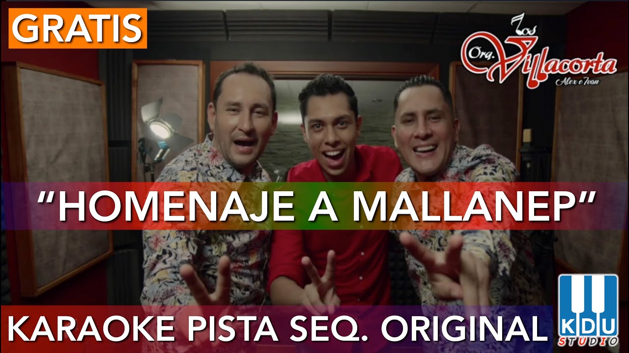 Mix Homenaje a Mallanep - Los Villacorta - Karaoke