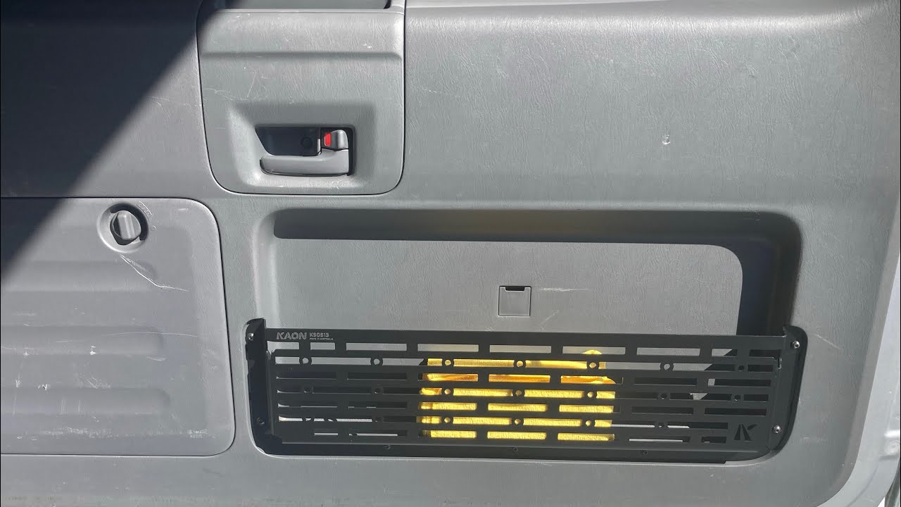 Toyota Land Cruiser rear door problem on LC 120 Prado best fix for storage