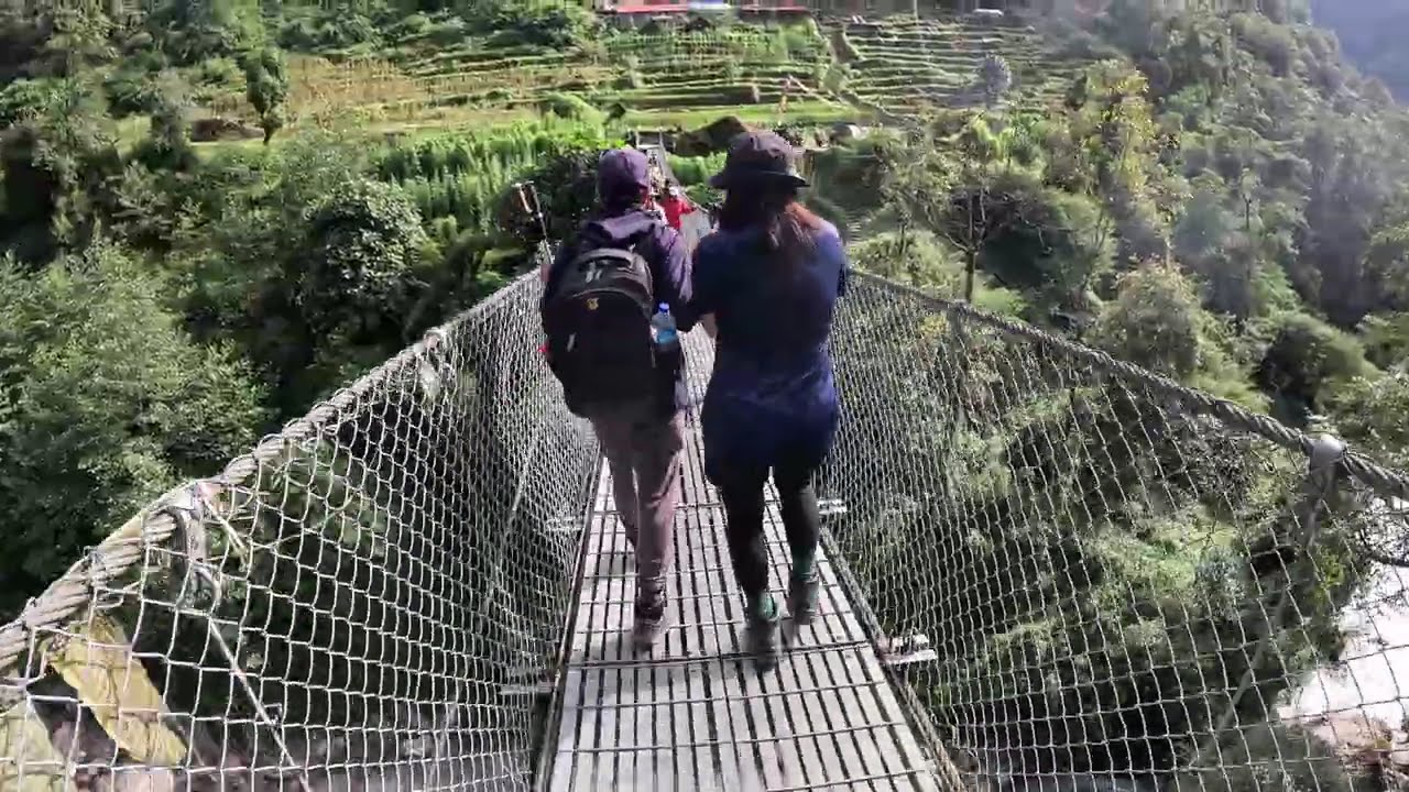안나푸르나 촘롱~데우랄리 이동