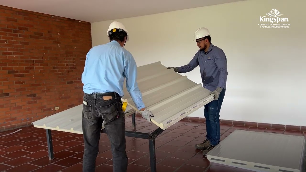 Kingspan   Instalacion Sistema de cubierta KingRoof