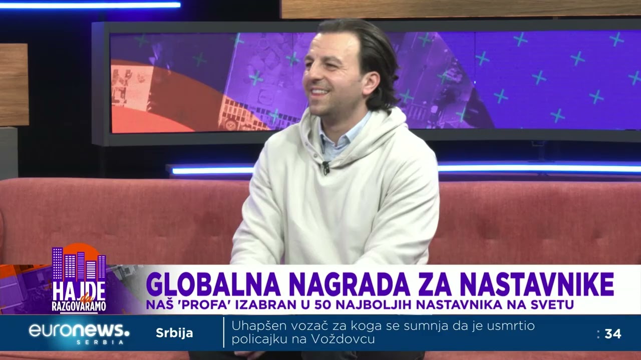 Naš, a svetski “profa”. za #HajdeDaRazgovaramo Andreja Pavlović