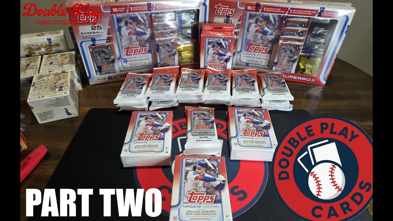 Double Play Cards #9 - 2025 Topps Update MEGA Opening - Part Two