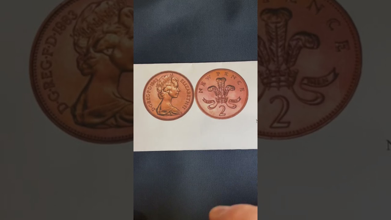 Rare UK 2p Coin 1983 New Pence