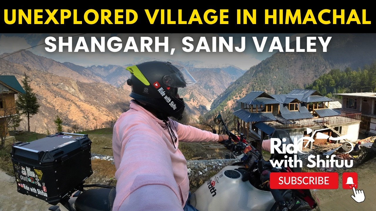 Himalayan pe Himachal | Solo Ride to Shangarh | Sainj Valley