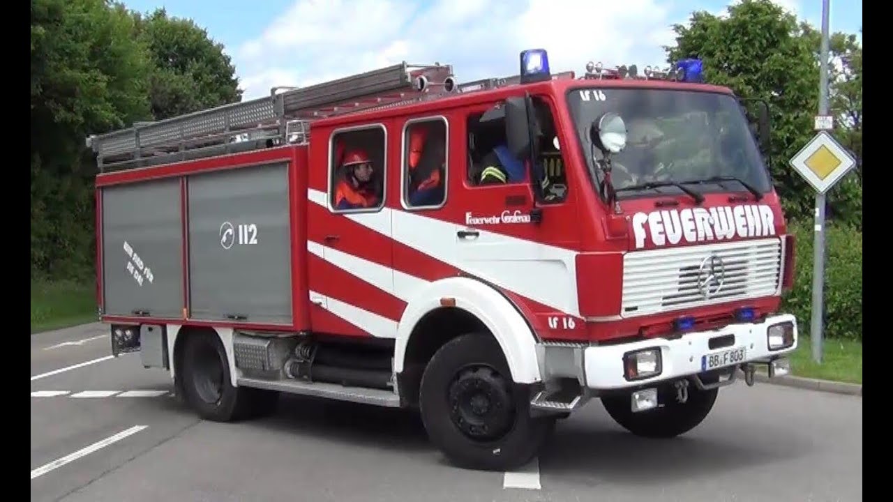 [JF] - BRAND IN DER WIESENGRUNDHALLE IN GRAFENAU - Mehrere vermisste Personen - [Großeinsatz]