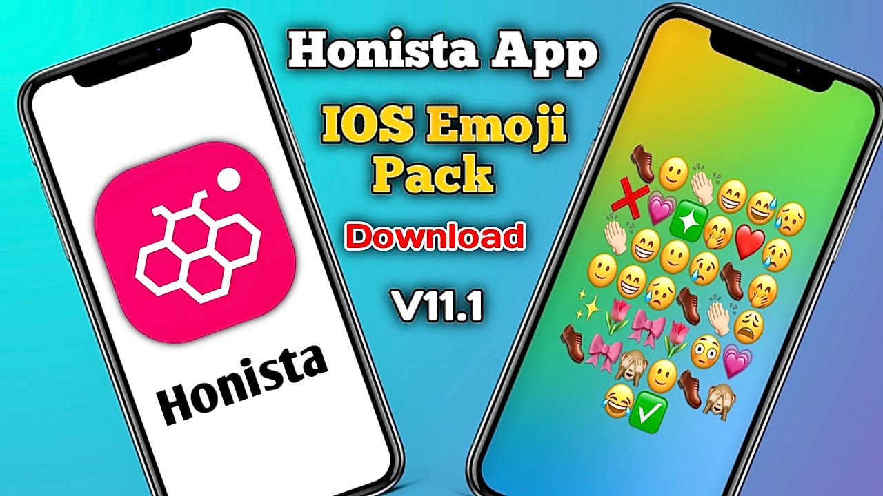 Honista IOS Emoji Pack Download Kare | How To Use IOS Emoji On Honista App | Honista v11.1 | IOS 