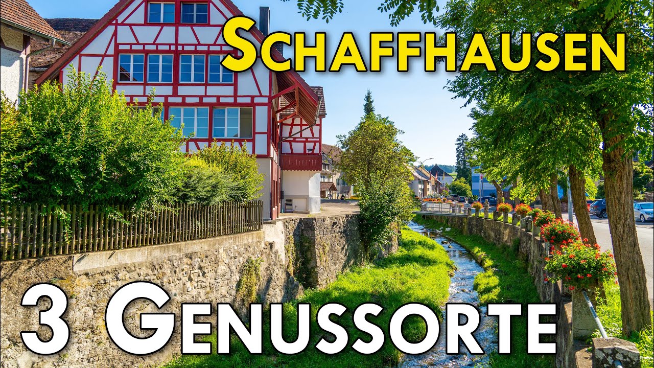 3 Genussorte im Schaffhauserland