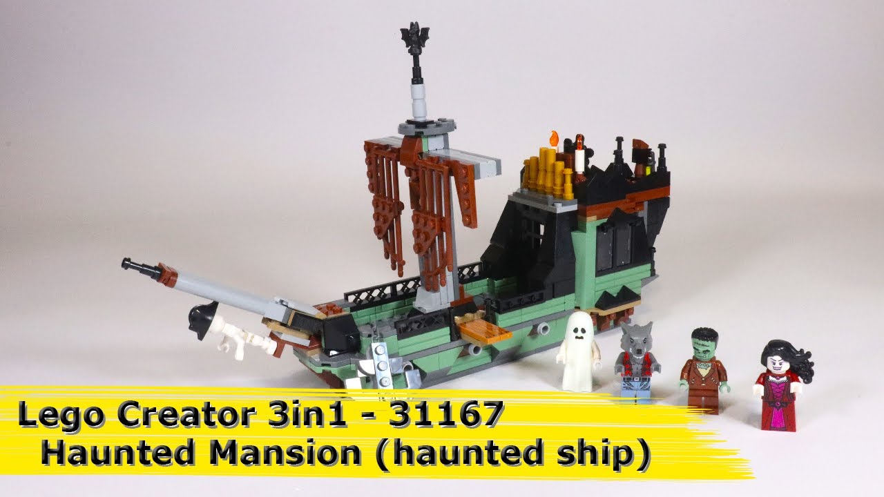 Lego set Creator 3in1 #246 - 31167  Haunted Mansion - haunted ship