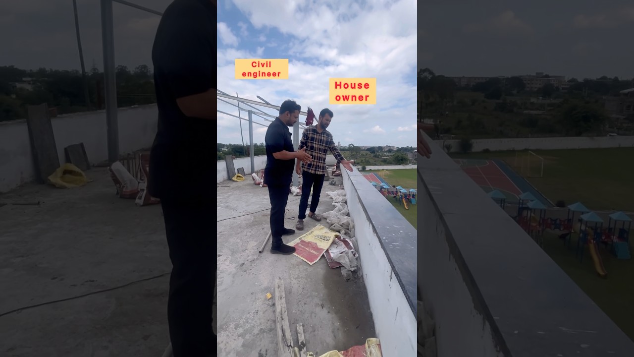 || पेरापेट (parapet) दीवार पर ये पत्थर जरूर लगवाना चाहिए || 👷&zwj;♂️📚 #viral #civilengineer #shorts