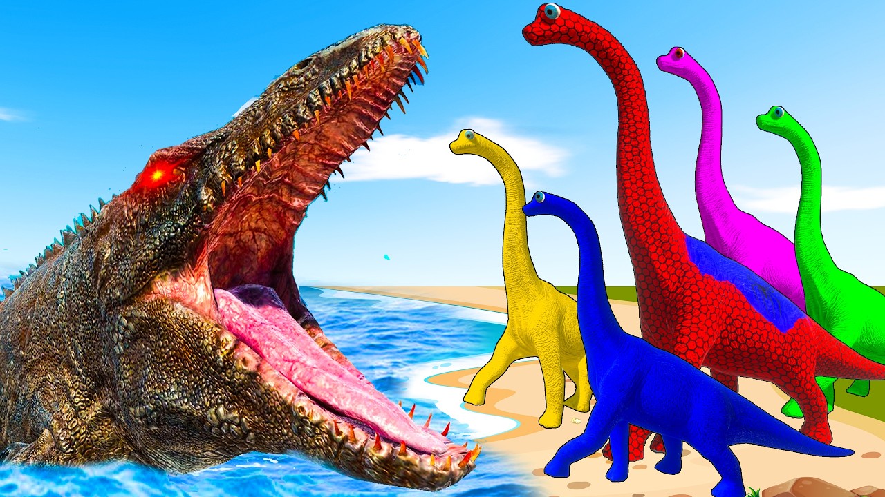 Long Slide Game With Cow Elephant Gorilla Hippopotamus Tiger 3d Animal Game Funny 3d Animals