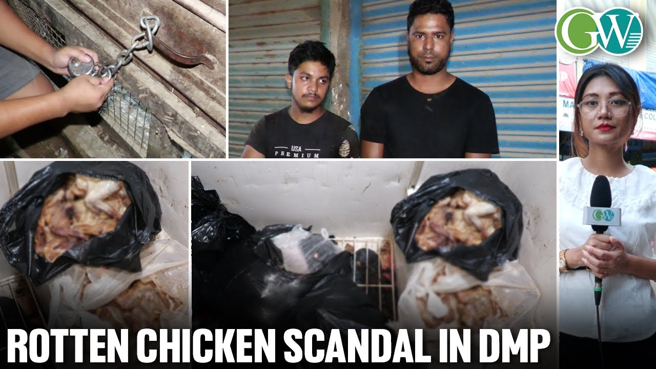 DMP: ROTTEN CHICKEN SEIZED  AT NEW MARKET; SHOP SEALED