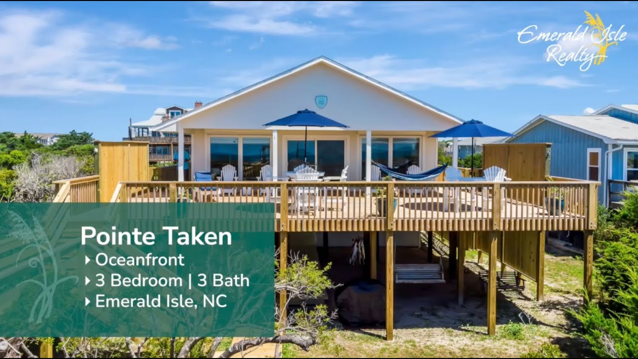 Pointe Taken – 3-Bedroom Oceanfront Rental at The Point in Emerald Isle, NC