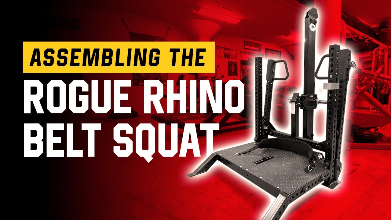 Assembling the Rogue Rhino Belt Squat