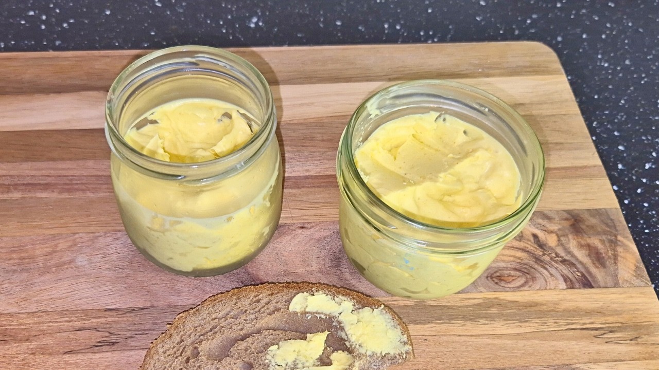 Vegane Butter ohne Transfette, einfach selbstgemacht  #173