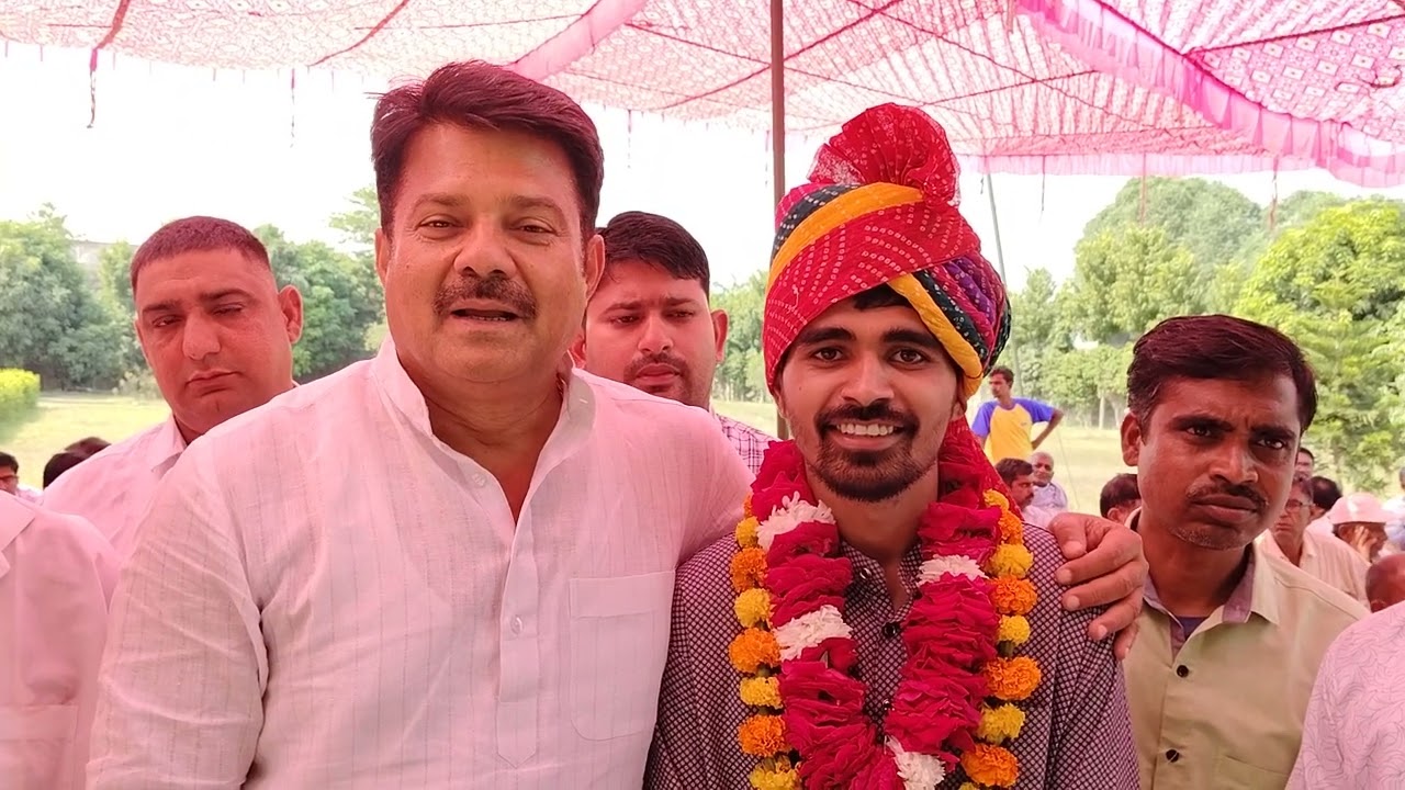 डॉ राजकुमार शर्मा बोले आकाश तुम्हे अभी ओर ऊंचाईयां छूनी है #jhunjhunu 