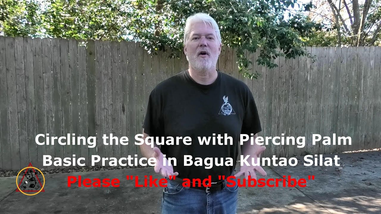 Circling the Square with Piercing Palm Basic Practice in Bagua Kuntao Silat