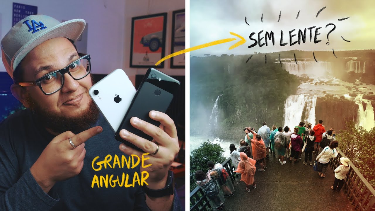 QUAL O SEGREDO? Foto GRANDE ANGULAR sem lente???