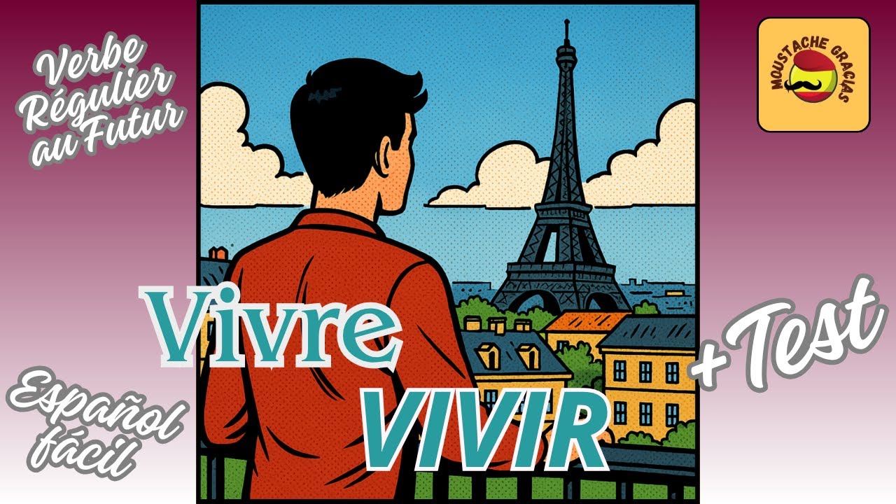 Le verbe Vivre en espagnol | 1 verbe au futur + Test | Verbe régulier
