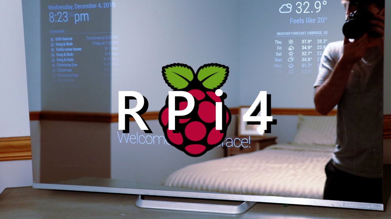 «Умное зеркало» на базе Raspberry Pi 4 | Быстрый старт