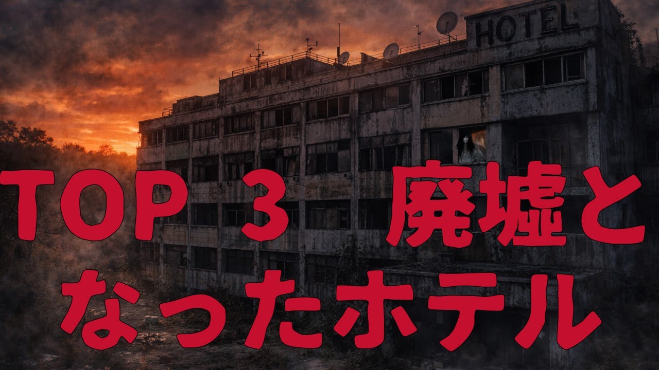 廃墟ホテル トップ3 - パート1