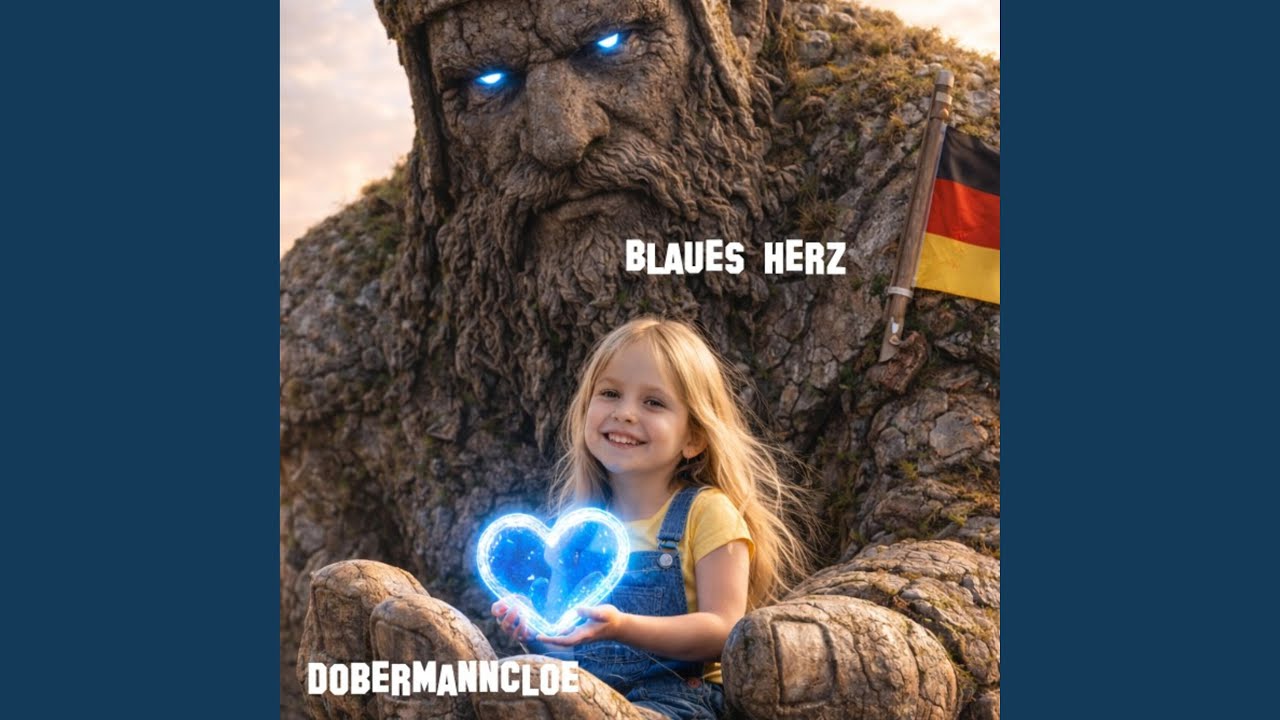 Blaues Herz