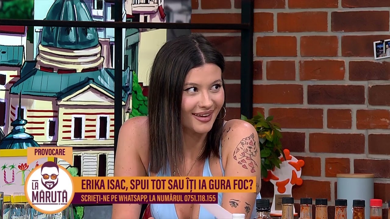 Erika Isac la sosurile picante 🔥