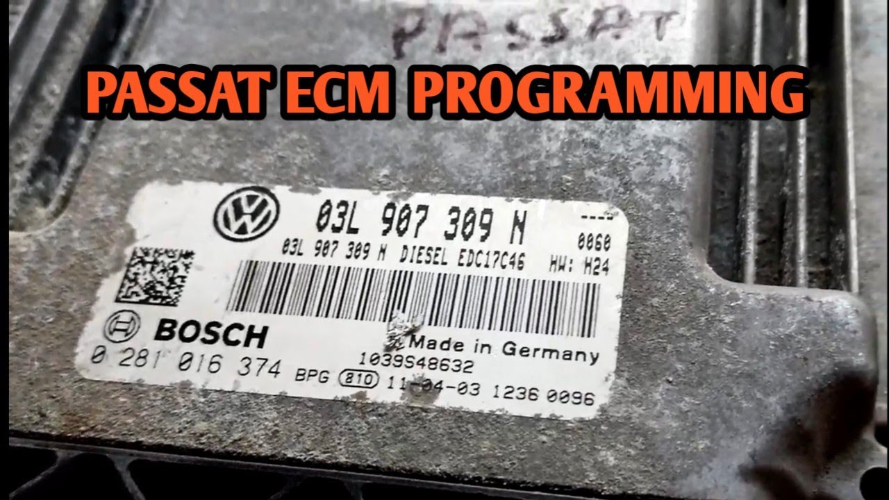 VOLKSWAGEN PASSAT ECM READING/PROGRAMMING BY KTM BENCH 32IN1