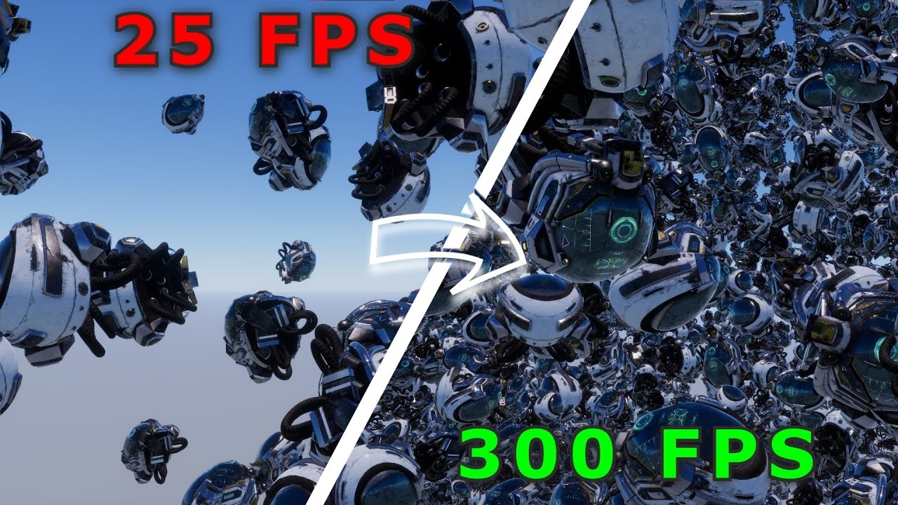 GPU-Driven Indirect Rendering with Hi-Z Occlusion Culling Demo