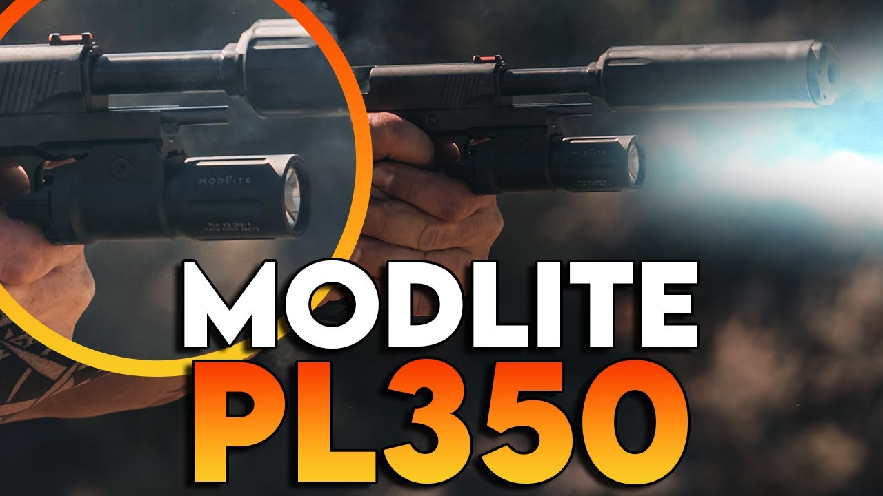 Modlite PL350 Pistol Light:  The Good and The Bad