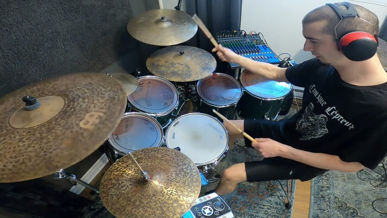 Dying fetus - One shot one kill (Drum playthrough)