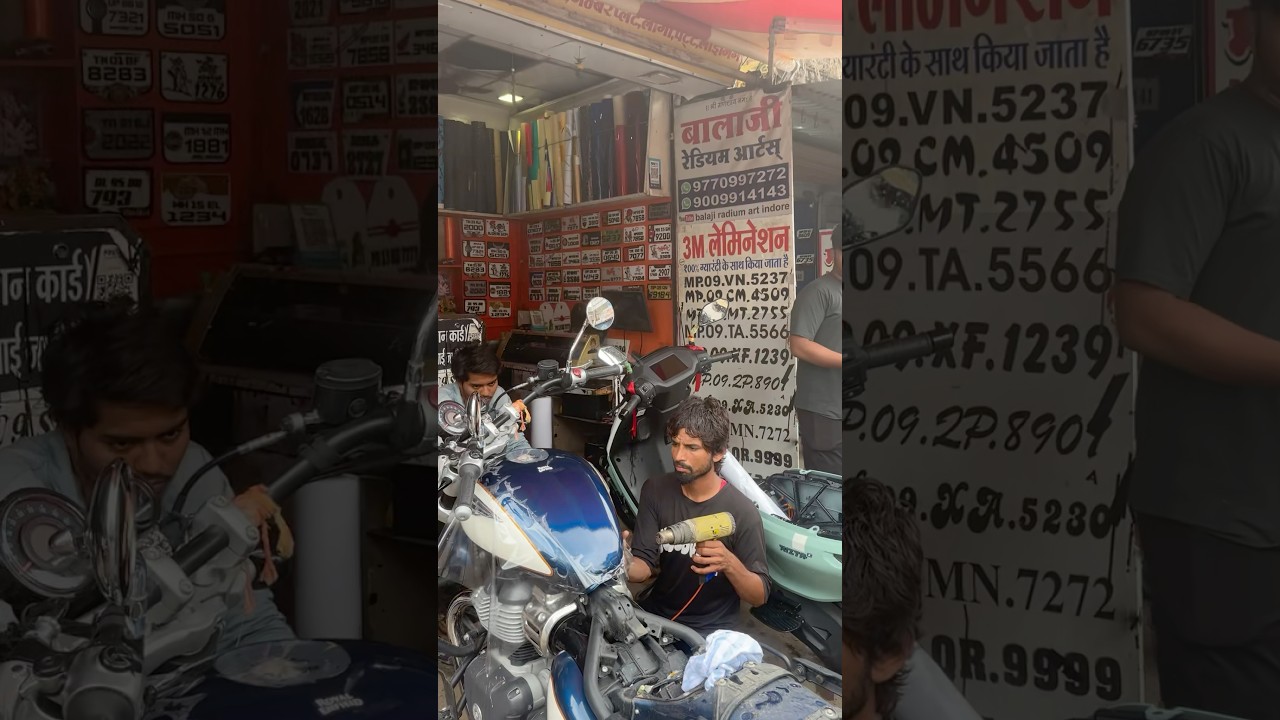 Bike PPF Lamination Indore || @balajiradiumartindore5383 #automobile #bike #trending #ytshorts