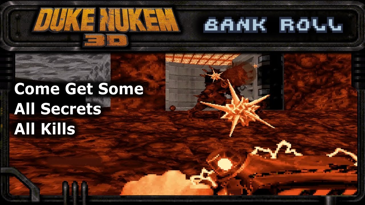 Duke Nukem 3D (100% Walkthrough) E3M2: Bank Roll
