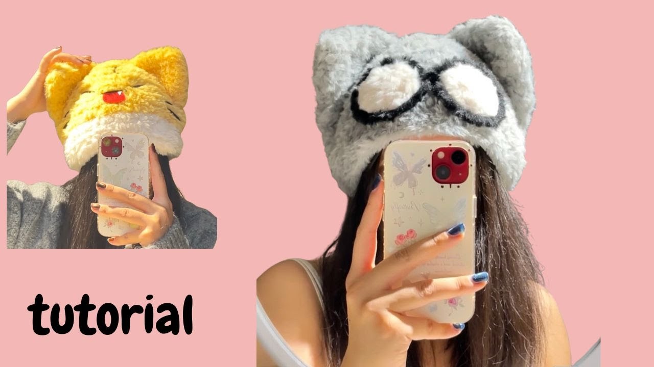 Hướng dẫn móc mũ len tai mèo | Crochet hat tutorial