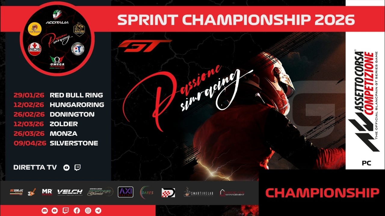 Campionato Sprint 2026 3 Tappa Donington Split Bronze