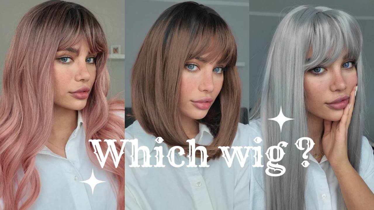 کدوم کلاه گیس؟👩🏻‍🦳👩🏻‍🦰👩🏻‍🦱/ خرید از SHEIN🛍️/ تست کلاه گیس