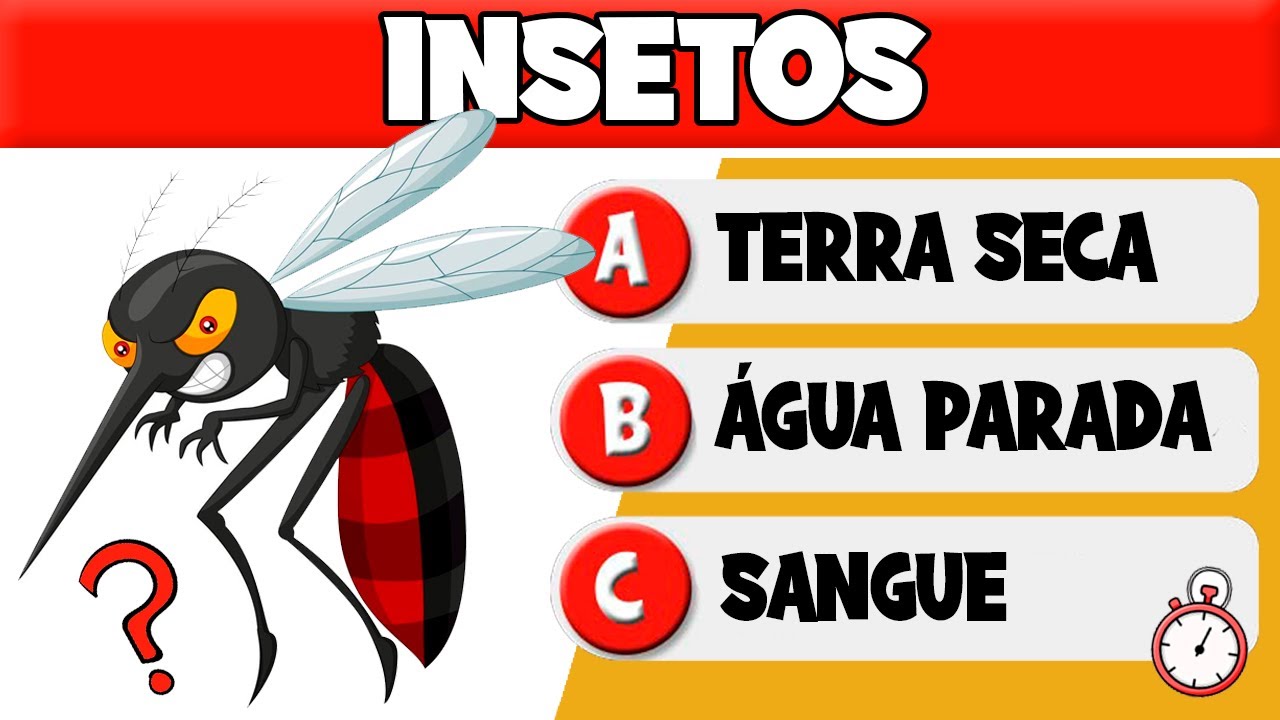 💡 Perguntas sobre Insetos para você responder e testar seu conhecimento! 🧠