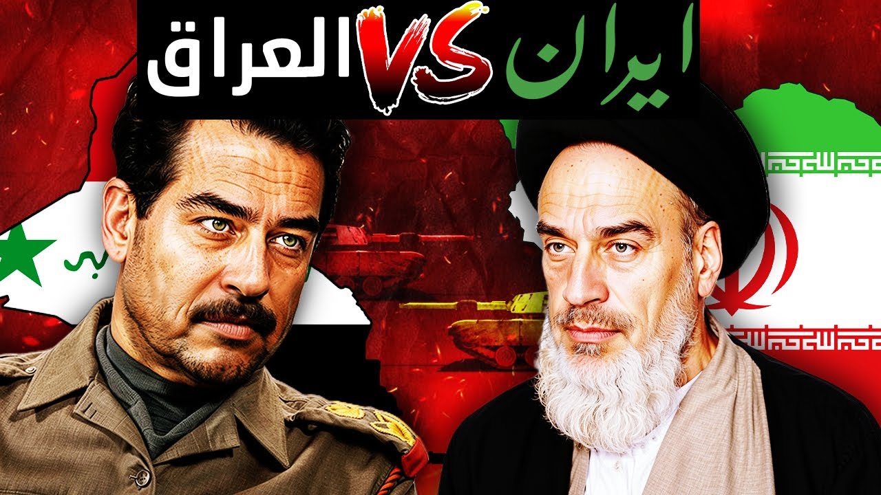 حرب الخليج الأولى | الحرب العراقية الإيرانية | شرح على الخريطة 🇮🇷 × 🇮🇶