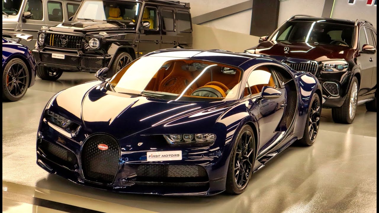 F1RST MOTORS DUBAI IN ACTION - Pagani Huayra, Bugatti Chiron, McLaren SENNA - Supercars Drive By