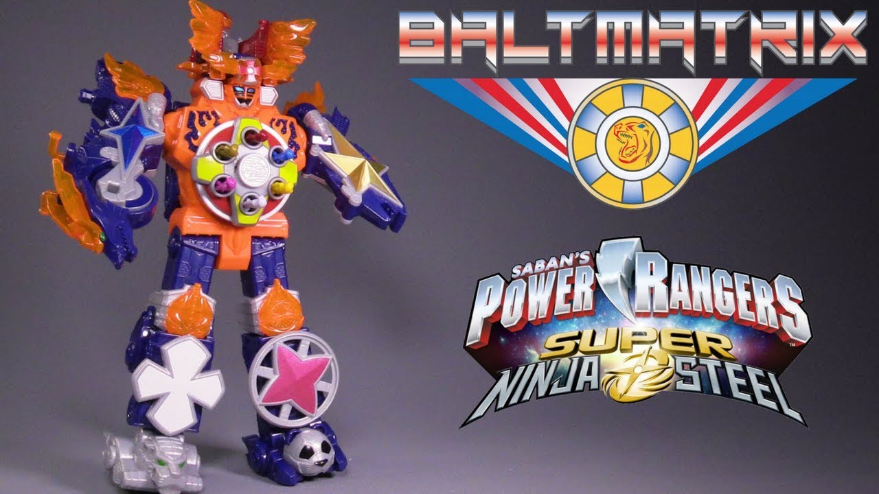 Saban's Power Rangers Super Ninja Steel - Blaze Megazord