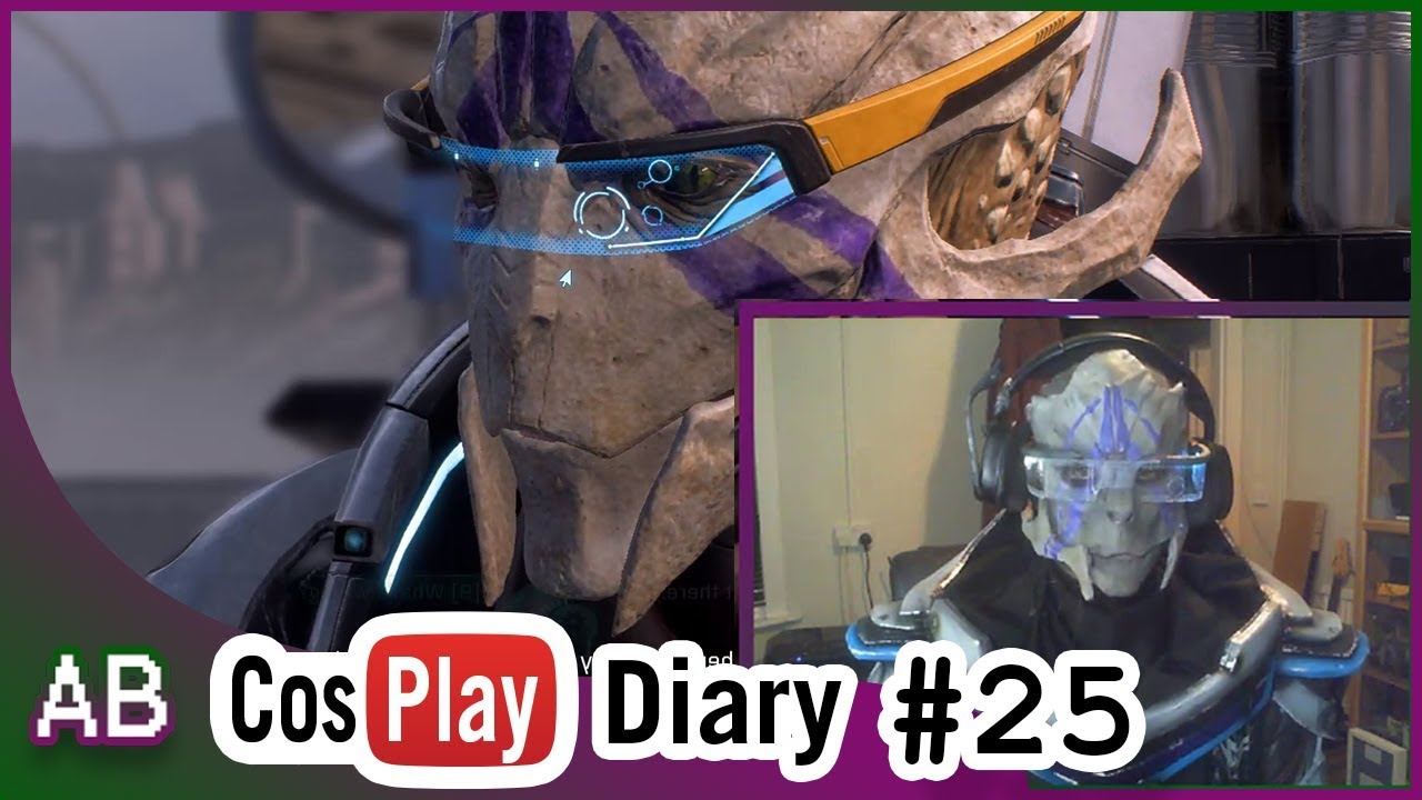 Christmas Turian Tree - Cosplay Diary 25 - Mass Effect, Photoshoot, Vlog