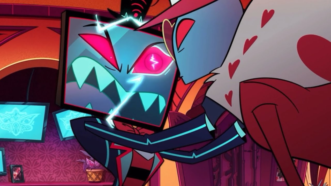 Every Time Vox Makes a TV Noise (Hazbin S1-2 Compilation)