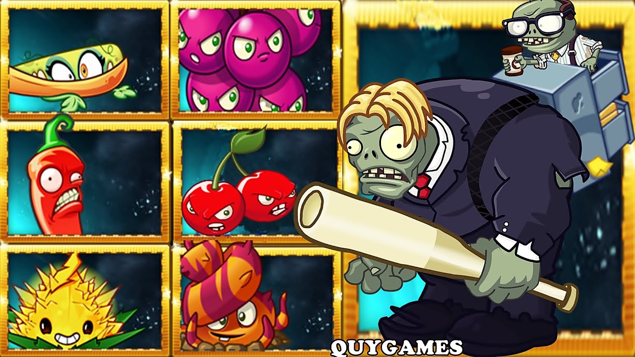 Plants VS. Zombies 2: Bombard-mint Family plants Vs Head Office Impgantuar