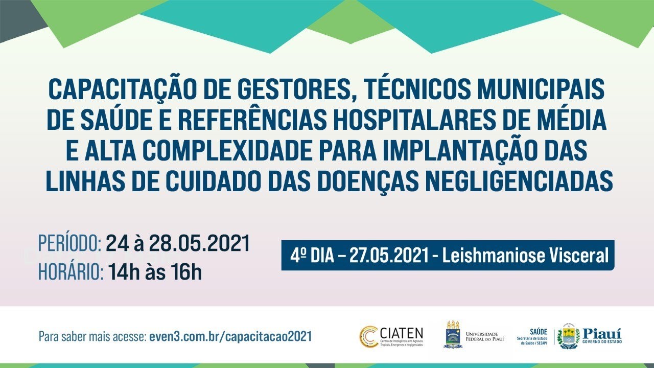4º DIA – 27.05.2021 - Leishmaniose Visceral