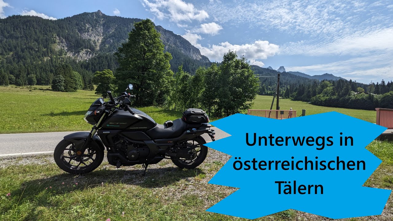 Plansee, Gaichtpass und mehr - gefahren mit meiner Honda CTX700