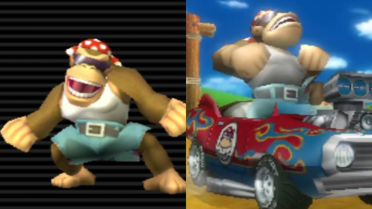 Mario Kart Wii - Funky Kong gameplay (Mushroom Cup/50cc)