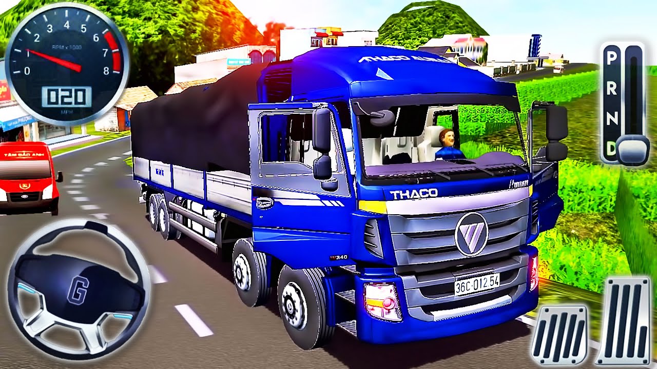 Truck Simulator Vietnam 3D  - New Truck Real Drive Simulator - Android GamePlay #3