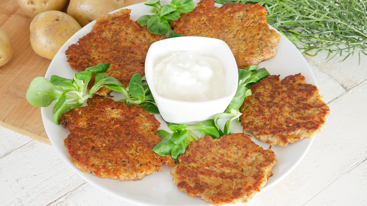 Placki ziemniaczane z mięsem mielonym