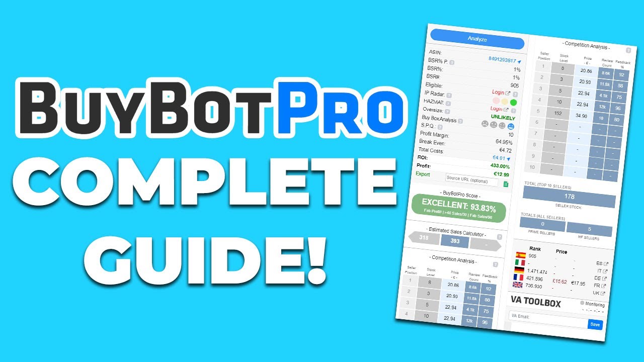 ULTIMATE BUYBOTPRO GUIDE | HOW TO USE BUYBOTPRO ON AMAZON