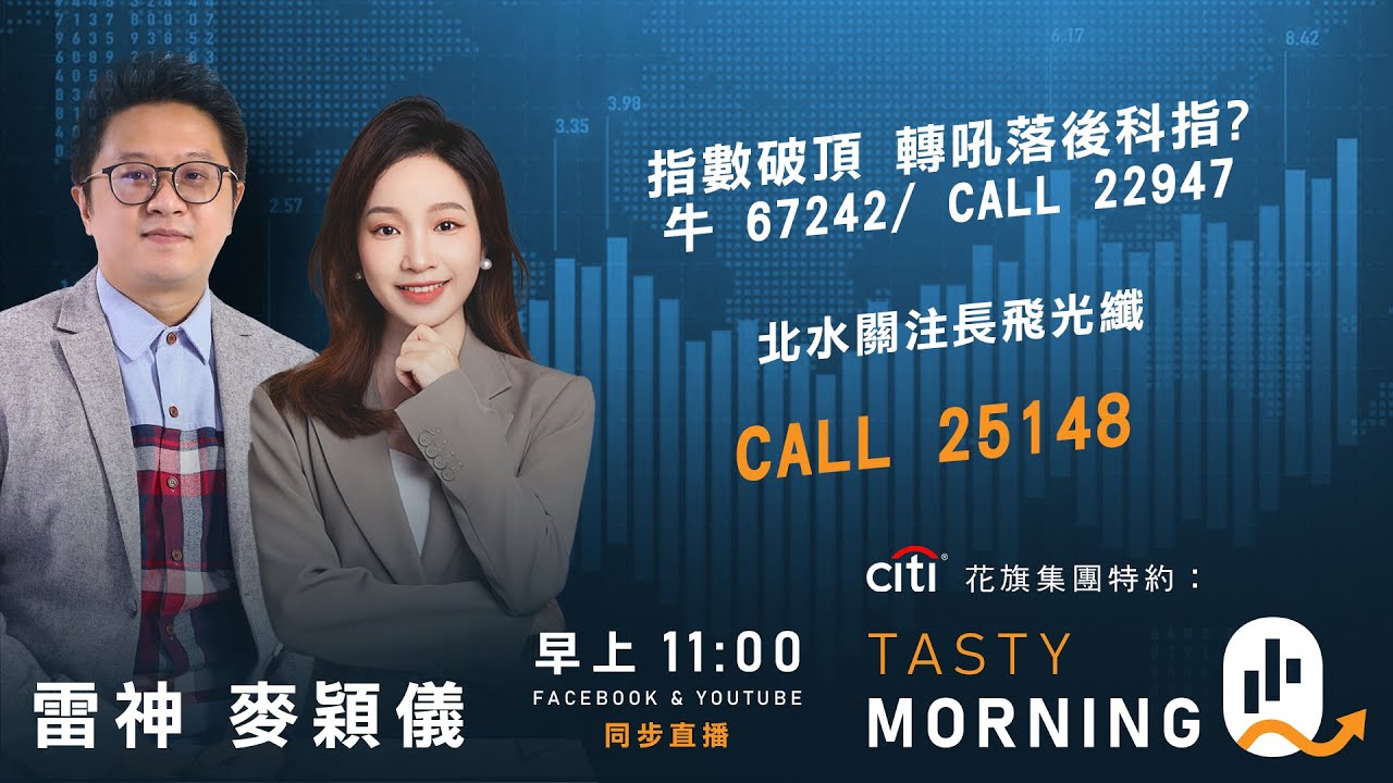 Citi花旗集團特約: Tasty Morning Q Live 2026-01-28 | 港股財經直播 | 即市分析